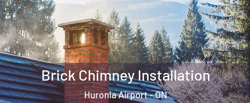  Brick Chimney Installation Huronia Airport - ON