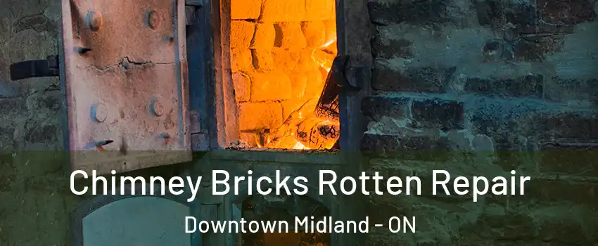  Chimney Bricks Rotten Repair Downtown Midland - ON