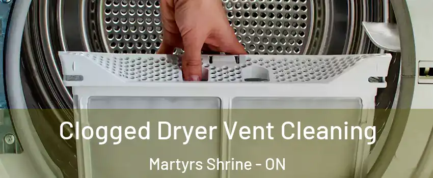  Clogged Dryer Vent Cleaning Martyrs Shrine - ON
