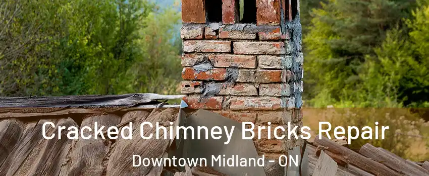  Cracked Chimney Bricks Repair Downtown Midland - ON