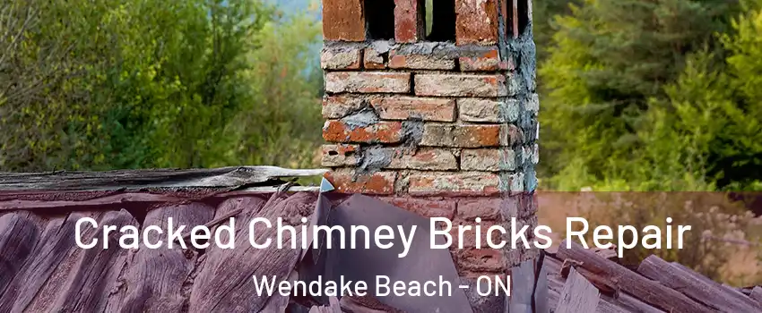  Cracked Chimney Bricks Repair Wendake Beach - ON