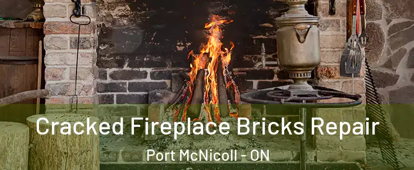  Cracked Fireplace Bricks Repair Port McNicoll - ON