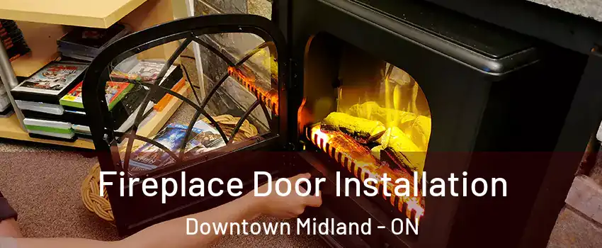  Fireplace Door Installation Downtown Midland - ON