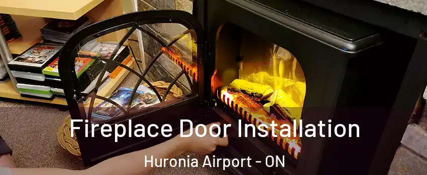  Fireplace Door Installation Huronia Airport - ON