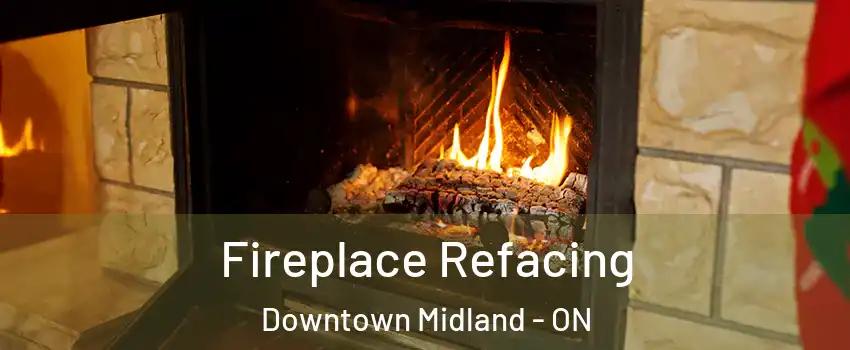  Fireplace Refacing Downtown Midland - ON