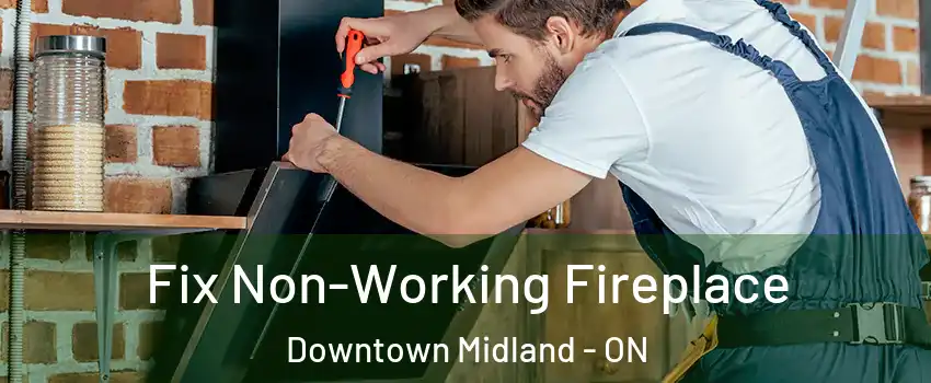  Fix Non-Working Fireplace Downtown Midland - ON