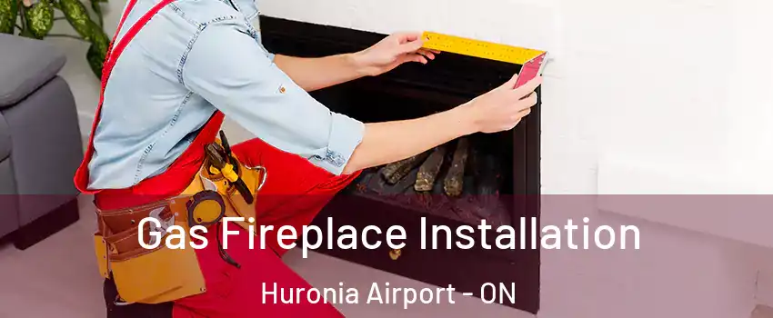  Gas Fireplace Installation Huronia Airport - ON