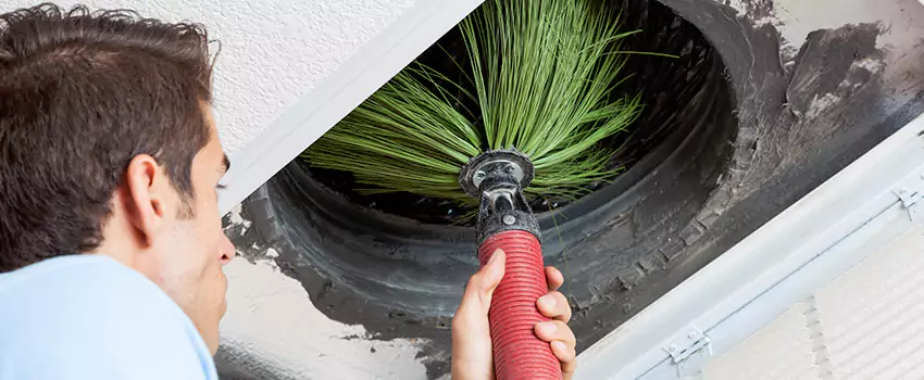 Clogged Air Duct Cleaning Process in Midland, ON