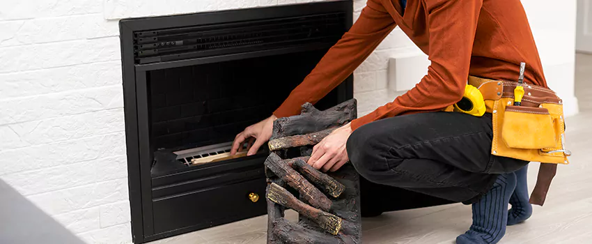 Metal Fireplace Installation in Midland, Ontario