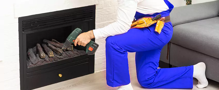 B-Vent Gas Fireplace Installation in Midland, ON