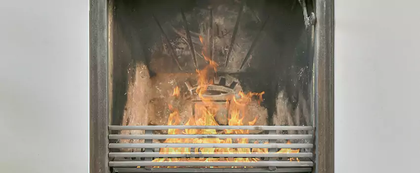 Travis Industries Linear Gas Fireplace Installation in Midland, Ontario