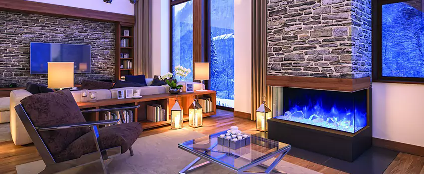 Dynamic Flame Color Fireplace Installation in Port McNicoll, ON