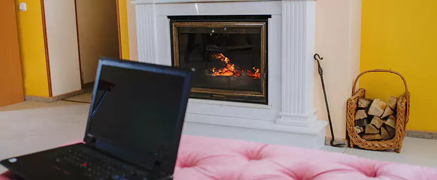 Valor Outdoor Gas Fireplace in Midland, Ontario