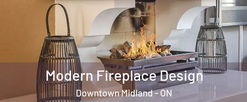  Modern Fireplace Design Downtown Midland - ON
