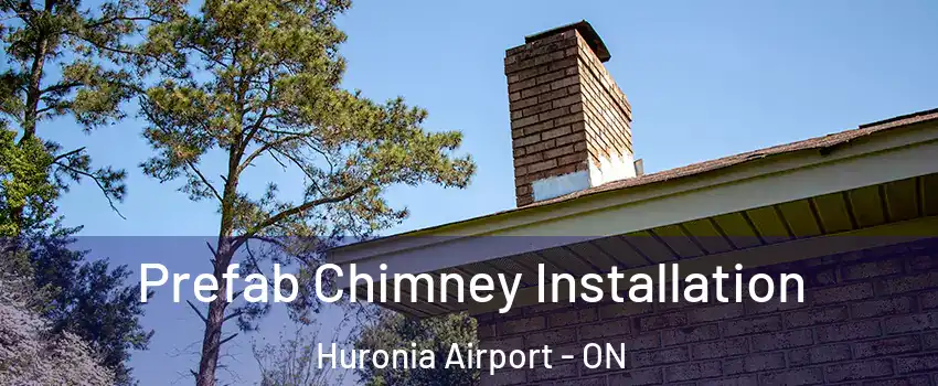 Prefab Chimney Installation Huronia Airport - ON